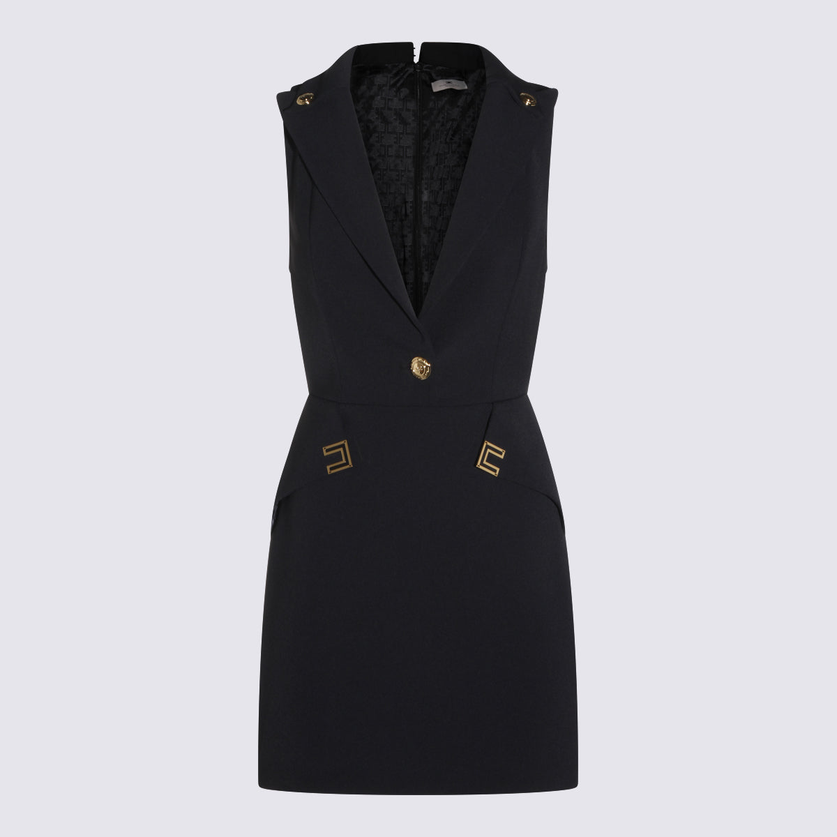 Elisabetta Franchi Dresses Black Plea