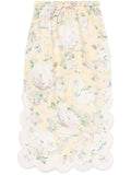 Zimmermann Acacia Skirt — Yellow