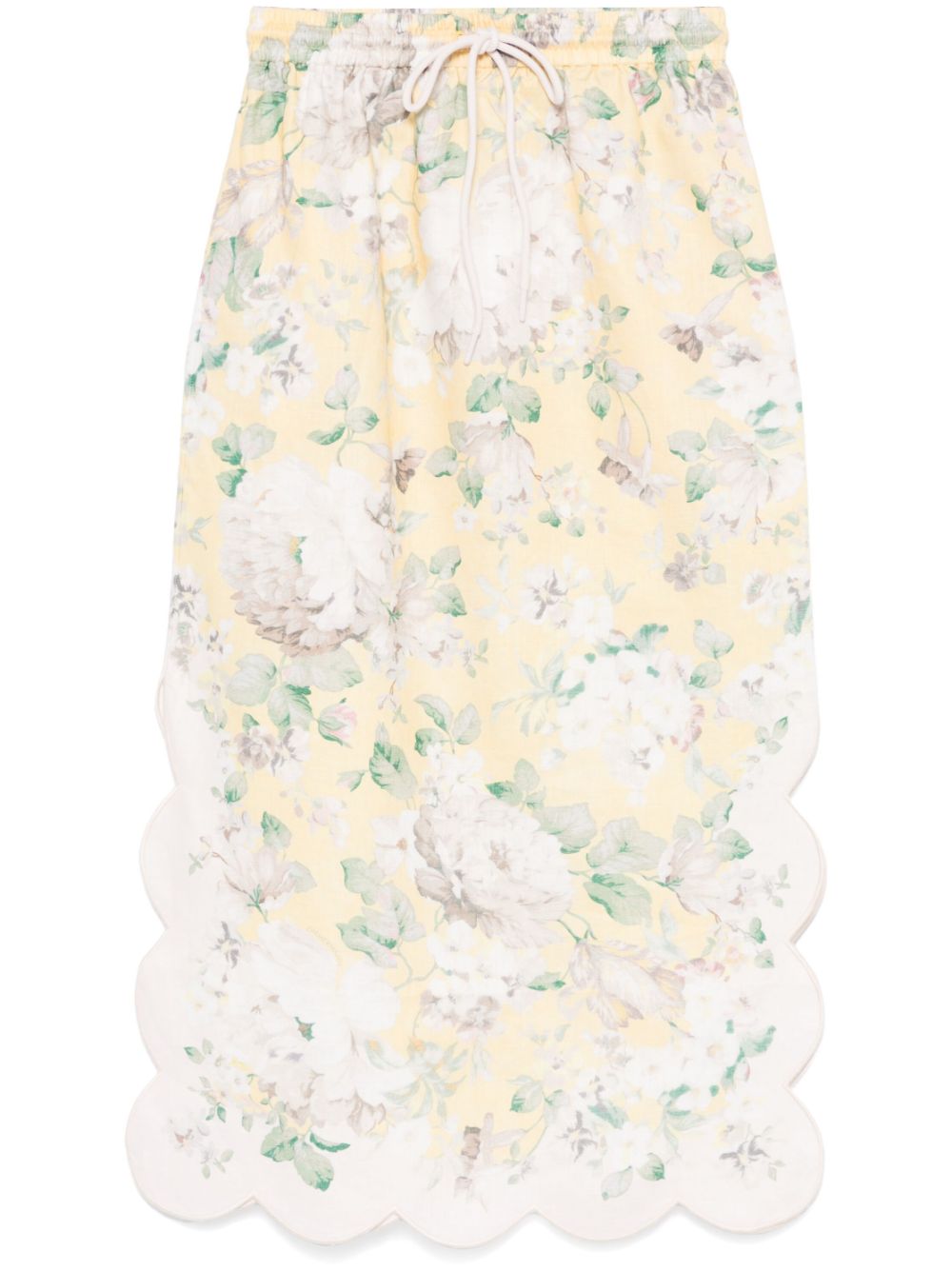 Zimmermann Acacia Skirt — Yellow