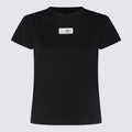 MM6 Maison Margiela T-shirts and Polos Black _co