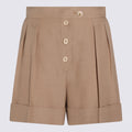 Valentino Shorts Beige _co