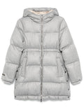 Peserico Punto Down Coat — Grey