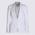 Elisabetta Franchi Jackets Ivory Plea