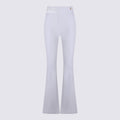 Elisabetta Franchi Trousers Ivory Plea