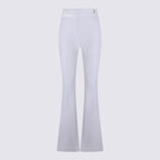 Elisabetta Franchi Trousers Ivory Plea - 44