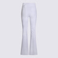 Elisabetta Franchi Trousers Ivory Plea - 42