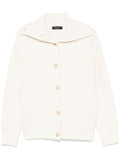 Fabiana Filippi Platinum Cardigan — cream