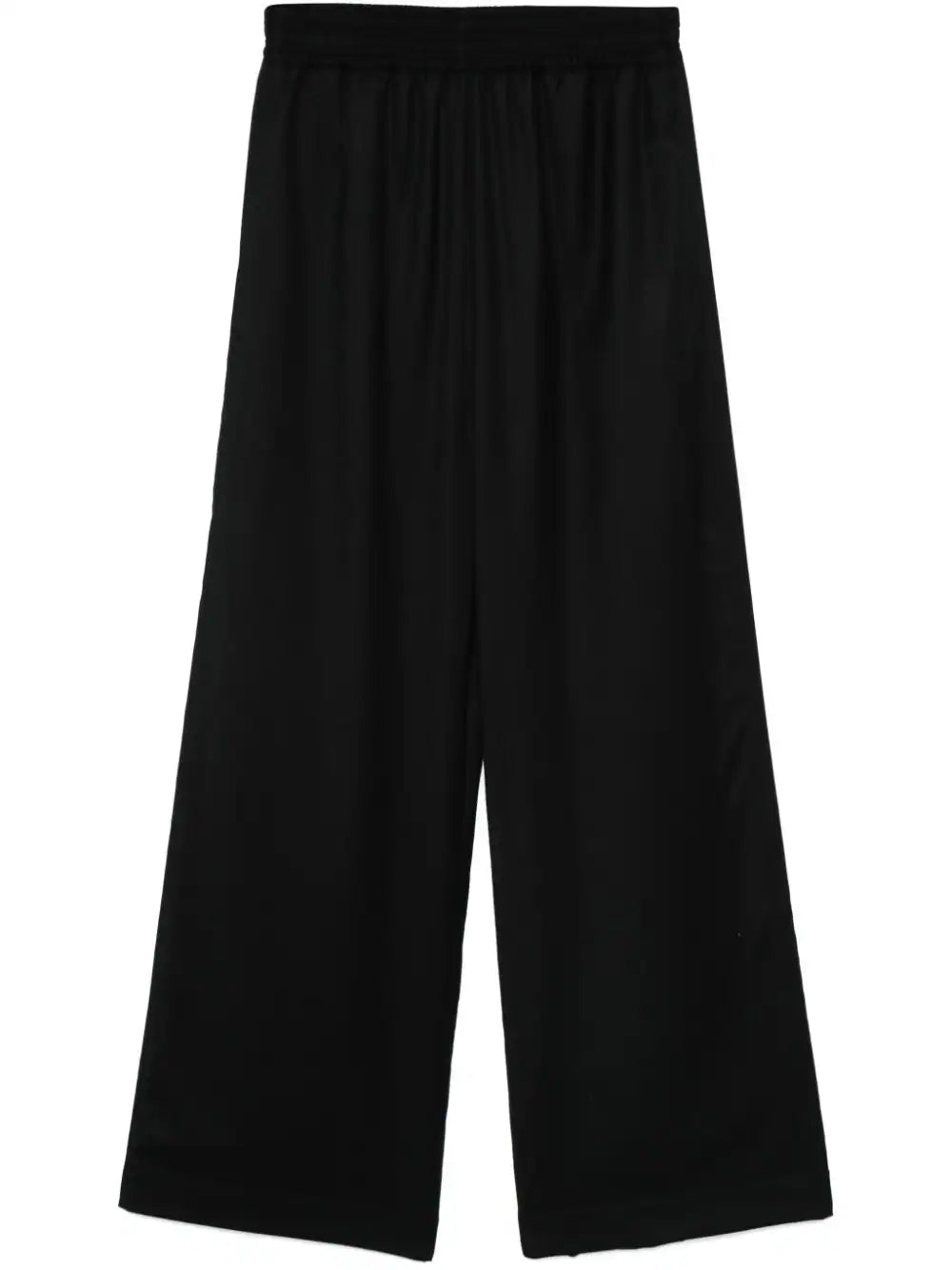 Fabiana Filippi Virgin Wool-Blend Trousers — Black