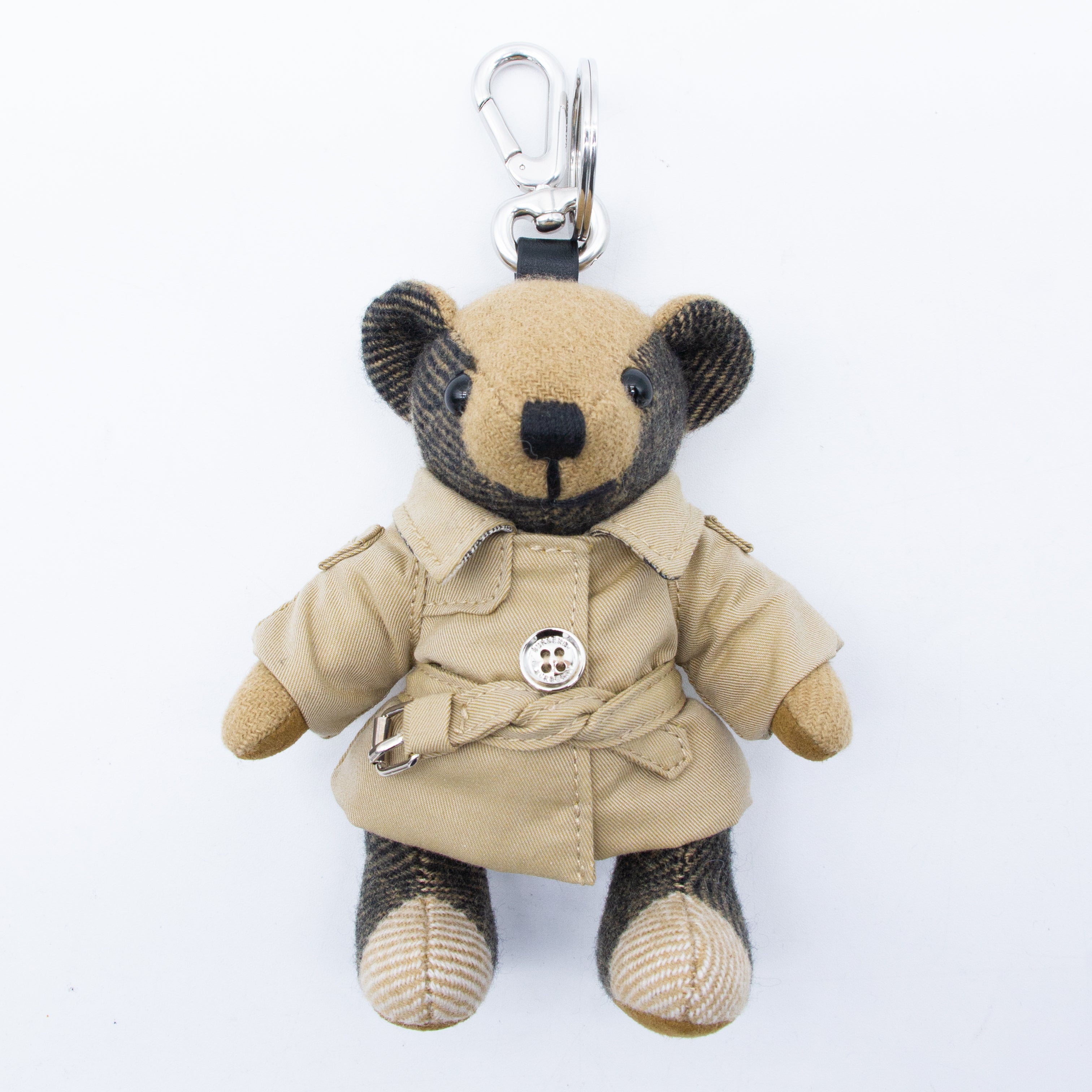 Burberry Keychains Beige Pl Pu