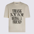 Ami Paris T-shirts and Polos Beige _co