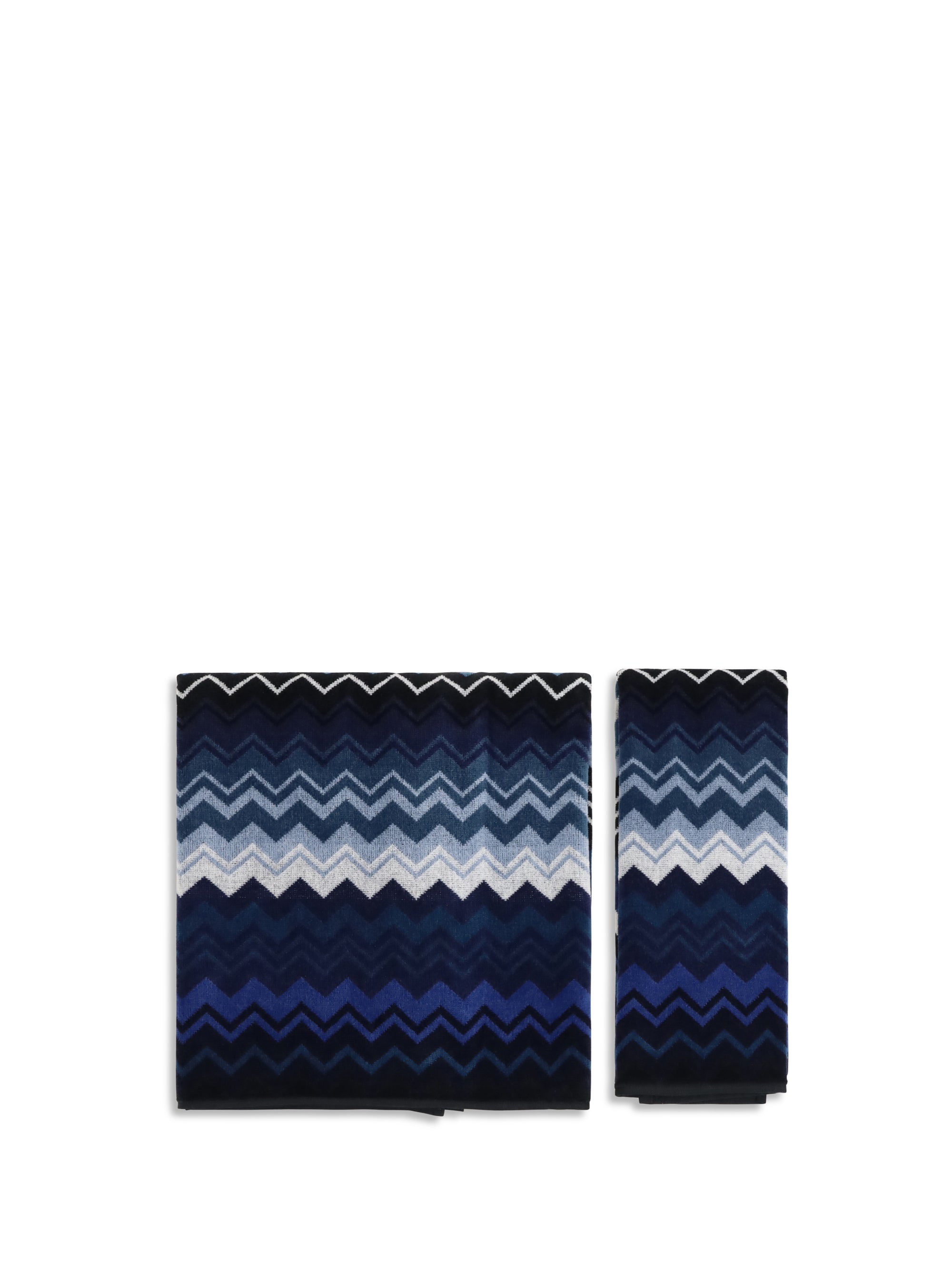 Missoni Giacomo Towel Set — Blue