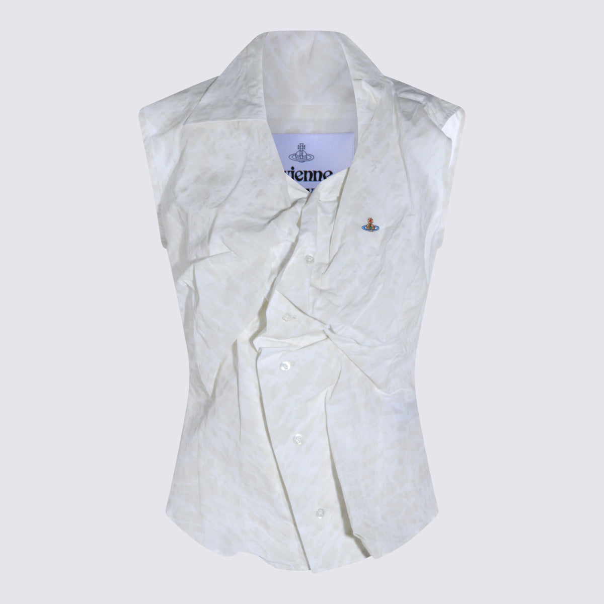 Vivienne Westwood Shirts Stained White _co
