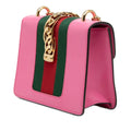 Mini Calfskin Web Sylvie Chain Crossbody