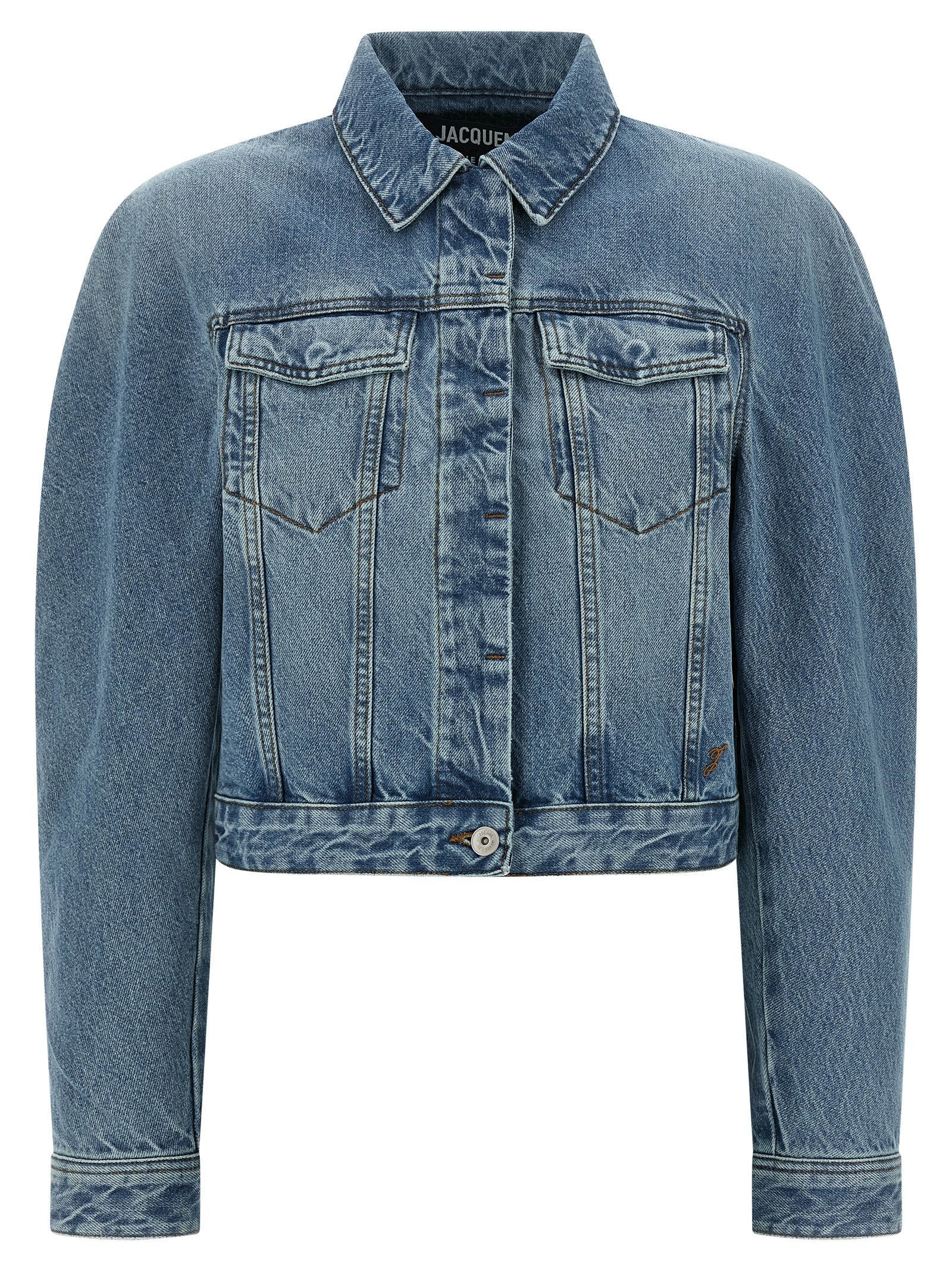 Jacquemus La Veste De-nimes Ovalo Jacket