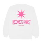 White Disconnect Sweatshirt
