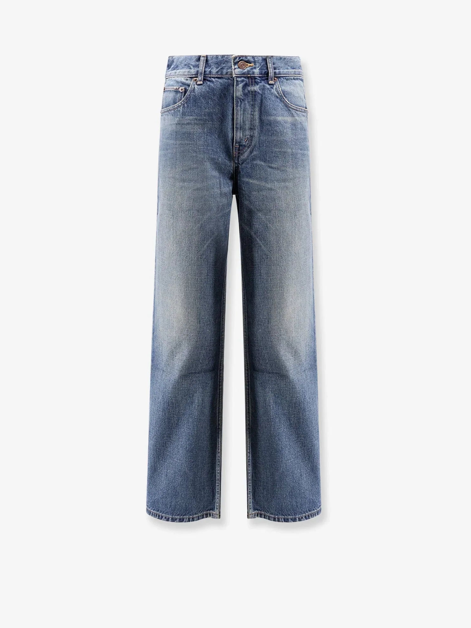 Celine Bootcut Denim Jeans — Blue