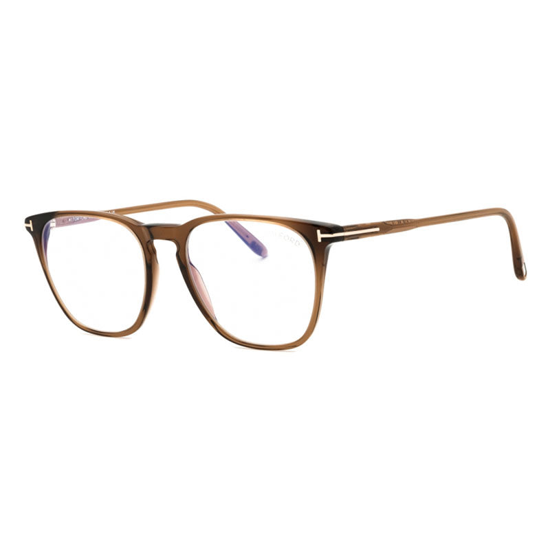 Tom Ford FT5937-B048 Brown Acetate Frame Eyeglasses — Brown