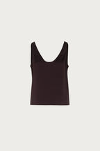 Silk Top (Chocolate Brown)