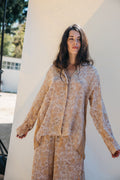 Open Back Boyfriend Shirt - Hunter