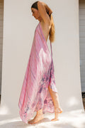 Sun Child Classic Silk Dress - Honey