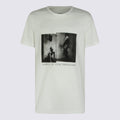 Rick Owens Drkshdw T-Shirts And Polos Milk-black _co