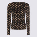 MARINE SERRE Top Inverse Tan _pa Ea