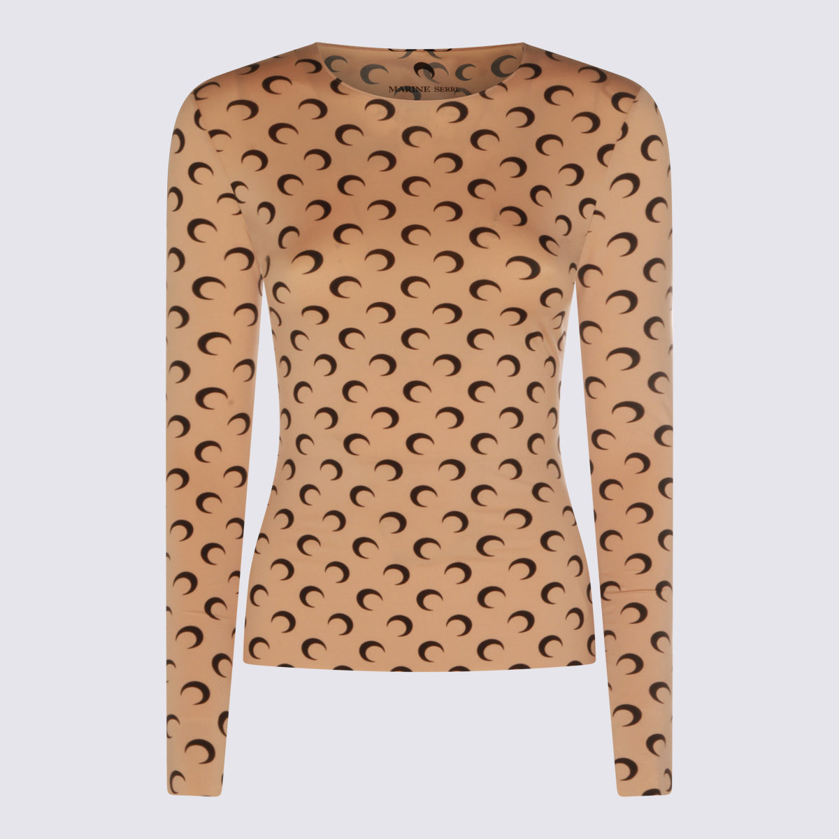 MARINE SERRE Top Brown _pa Ea