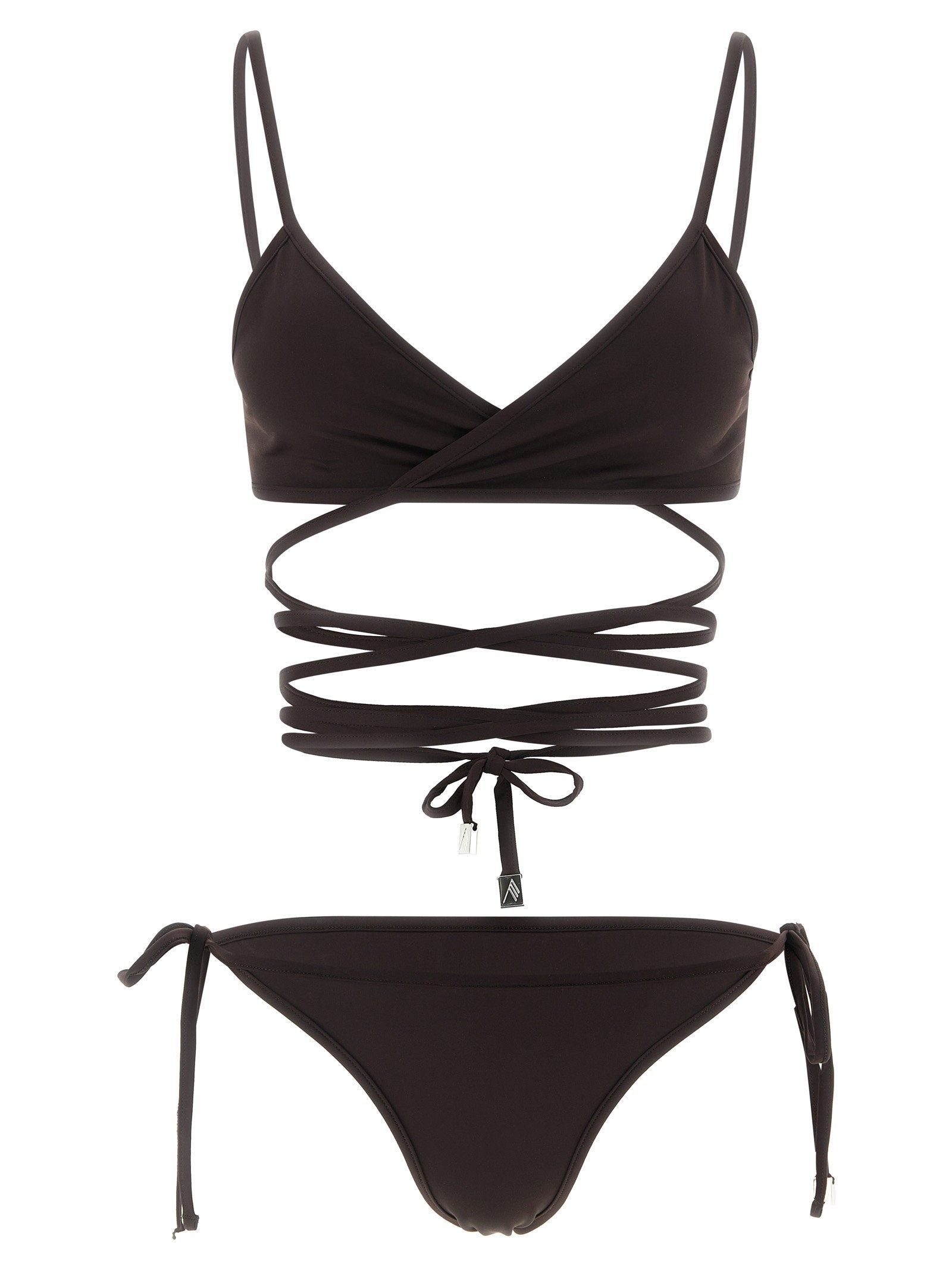 The Attico Il Primo Bikini — Black