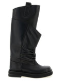 The Attico Robin Passeggiata Combat Boot — Black