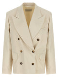 Dries Van Noten Bosea Bis Blazer — Beige