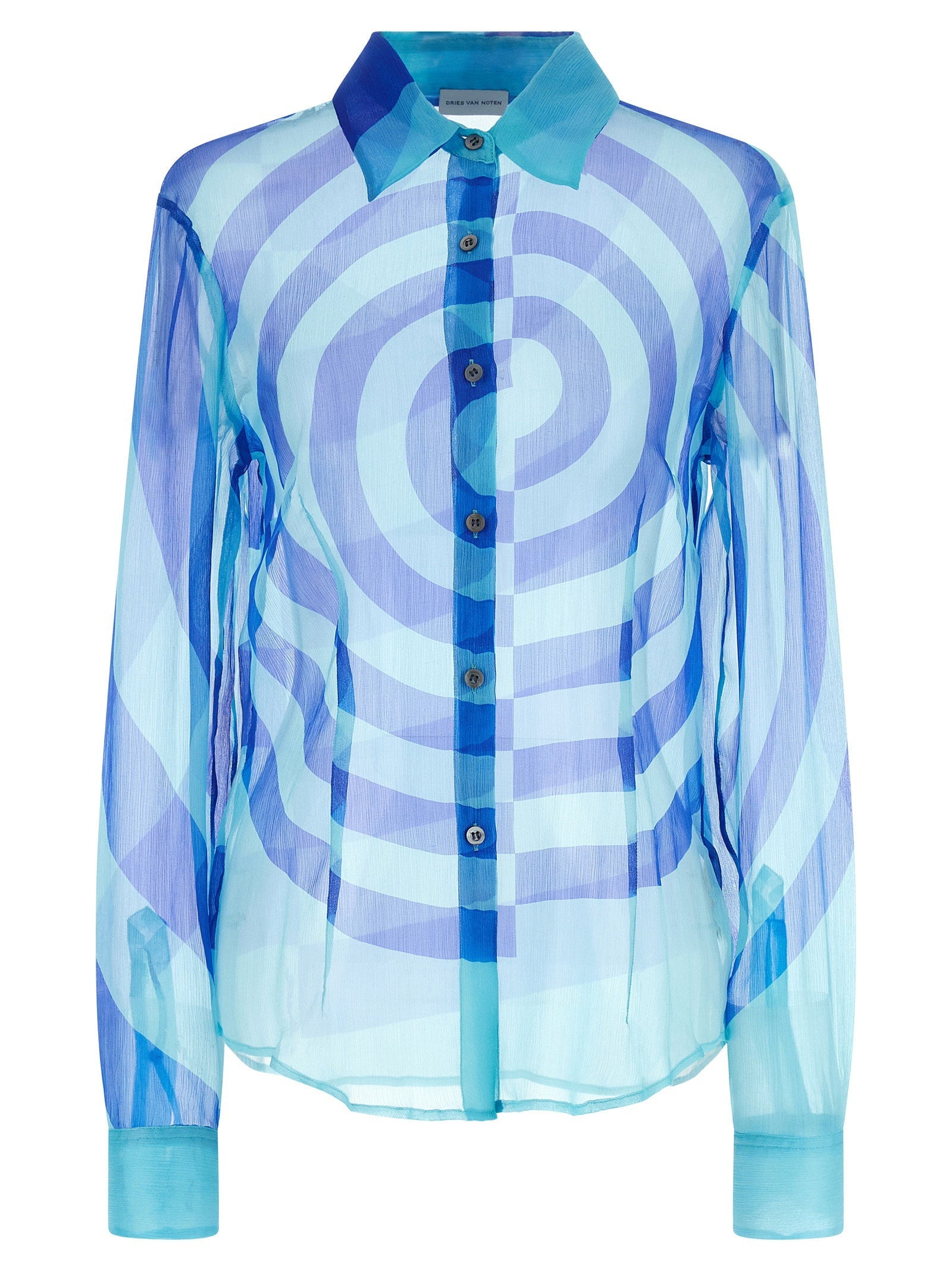 Dries Van Noten Shirt — Blue