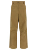 Dries Van Noten Trousers — Camel