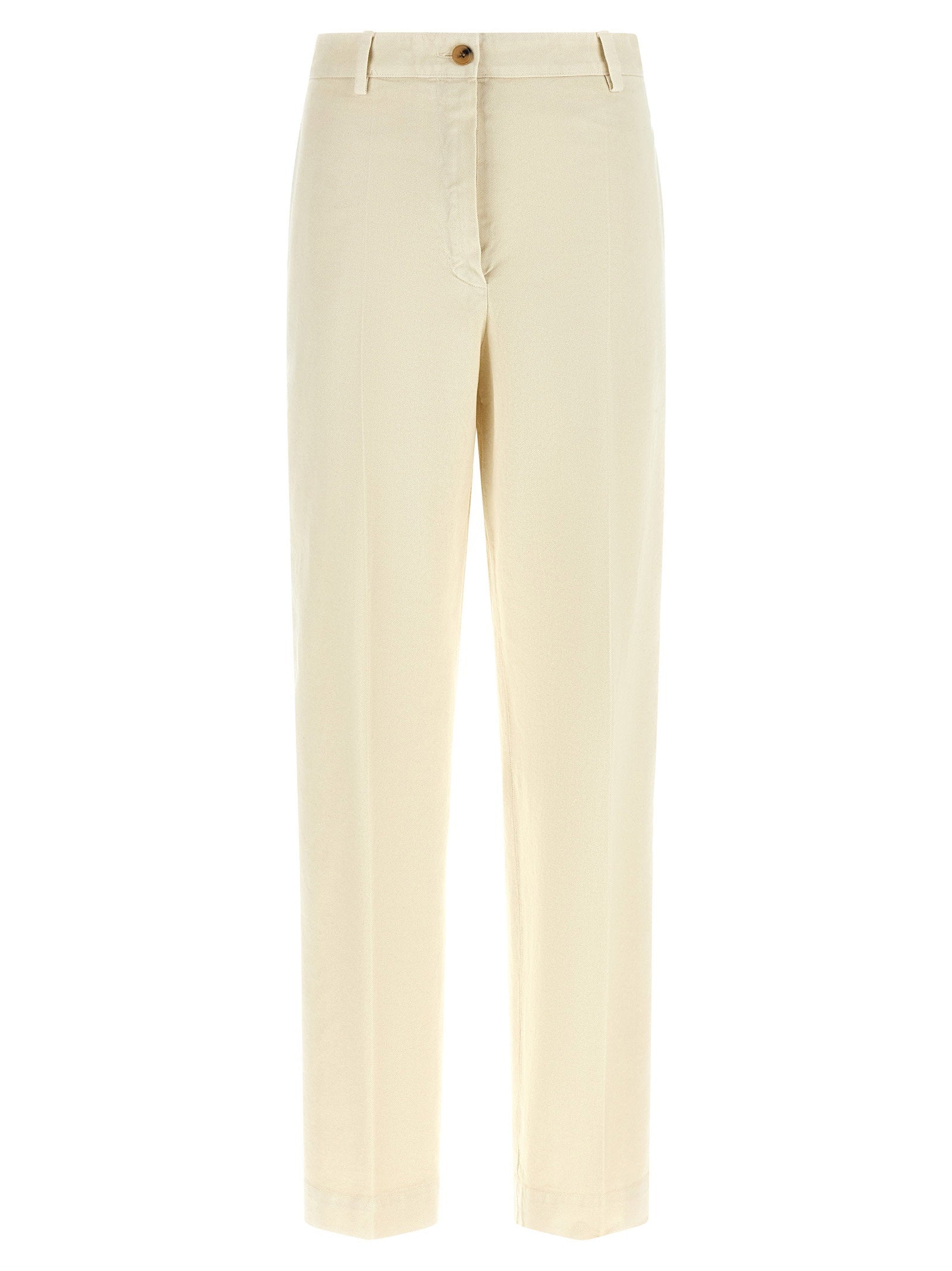 Dries Van Noten Pilar Trousers — Cream