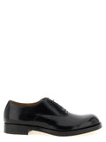 Dries Van Noten Leather Lace-Up Derby — Black