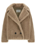 Max Mara Alpaca and Cashmere Blend Coat — Camel