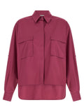 Max Mara Mxmtenue Shirt — Burgundy