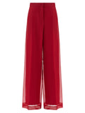 Max Mara Trousers — Red