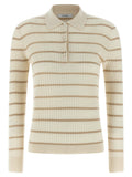 Max Mara Polo Shirt — Cream