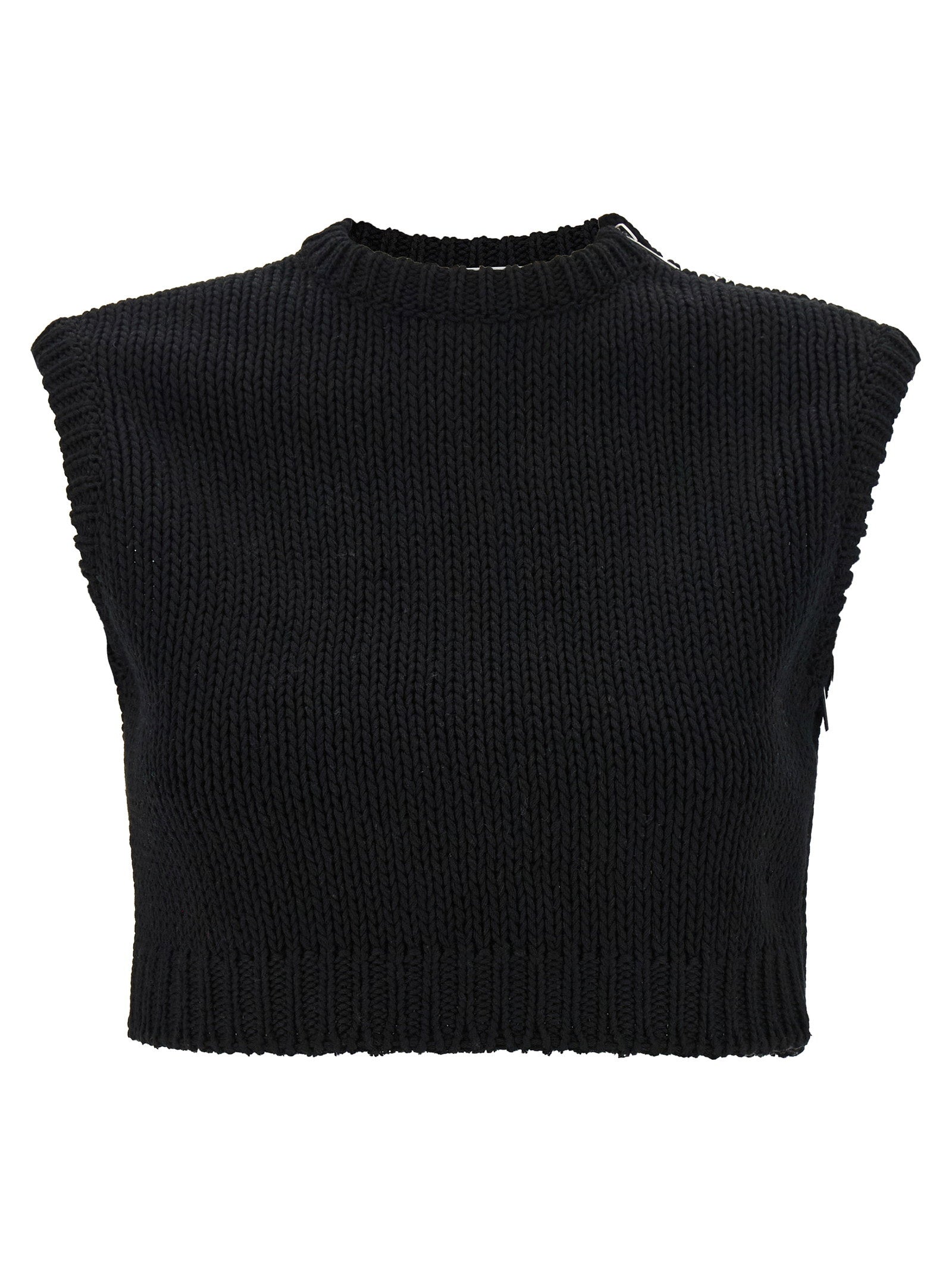Max Mara Mxsvolto Tank Top — Black