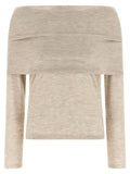 Max Mara Pure Cashmere Sweater — Beige
