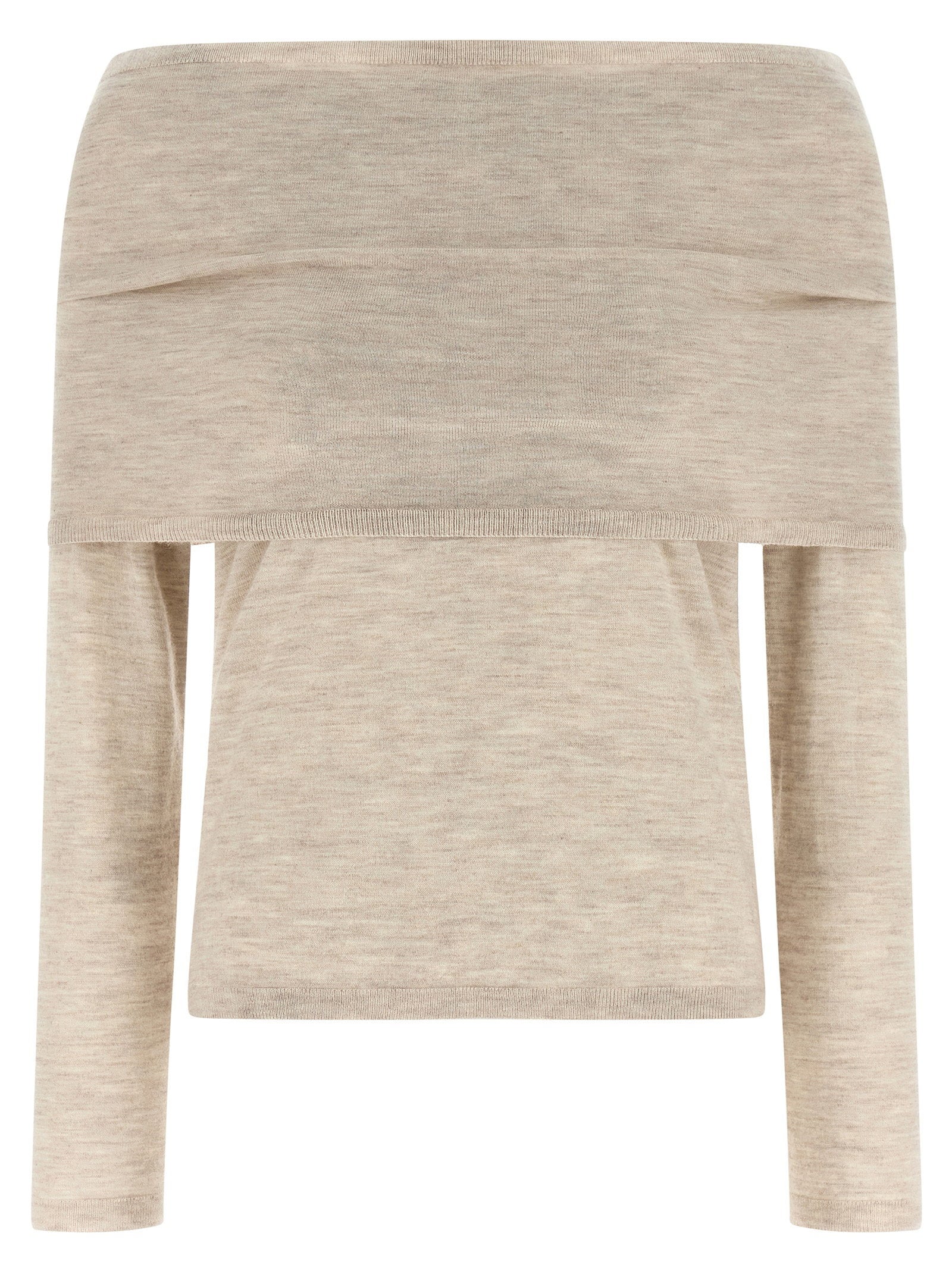 Max Mara Pure Cashmere Sweater — Beige