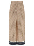 Max Mara Studio Mstottelia Trousers — Beige