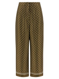 Max Mara Studio Trousers — Khaki