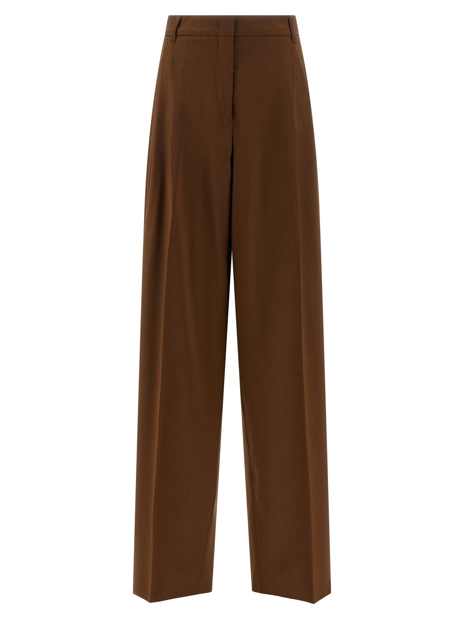 Max Mara Studio Trousers — Brown