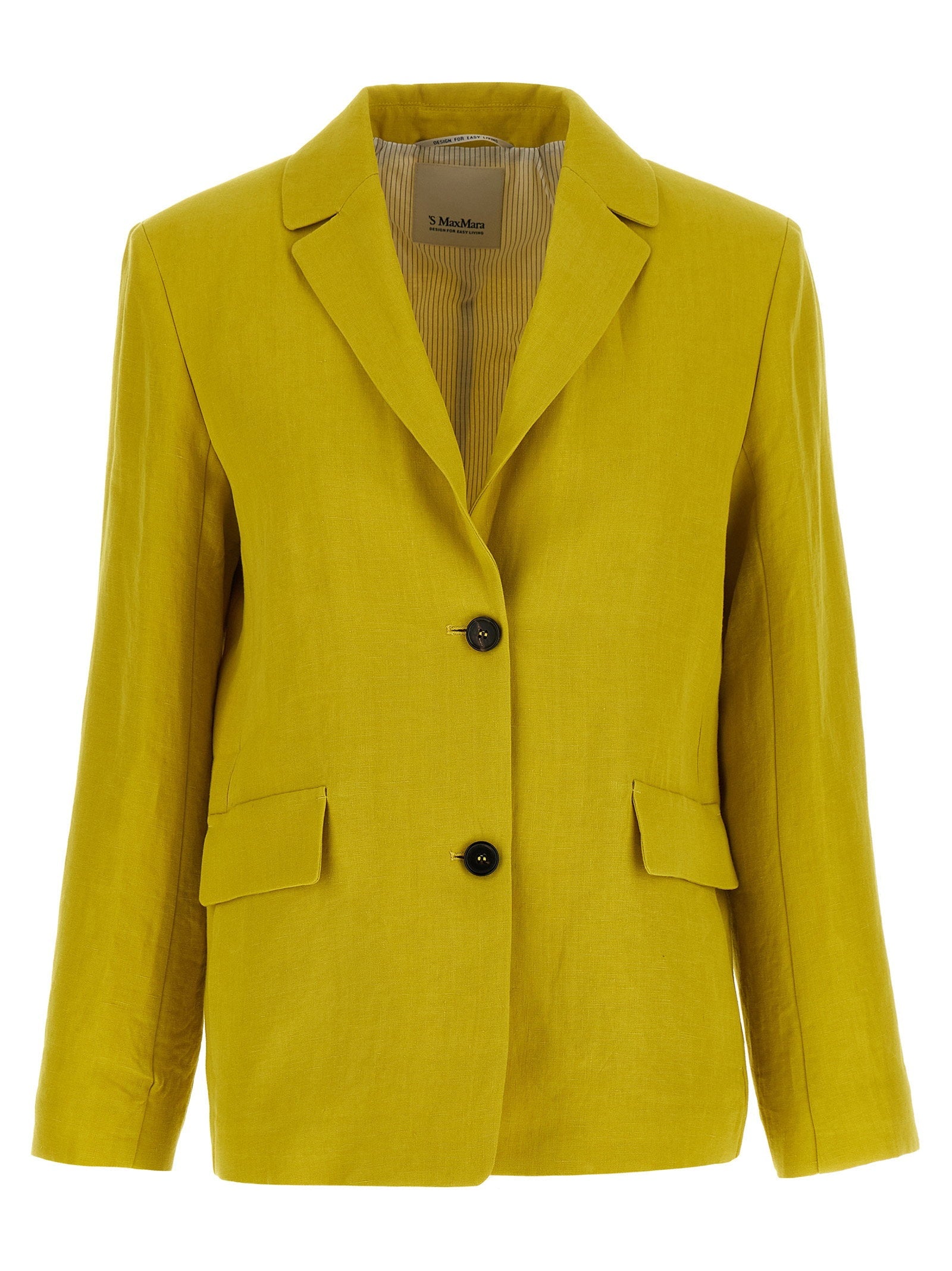 Max Mara 'S Blazer — Yellow