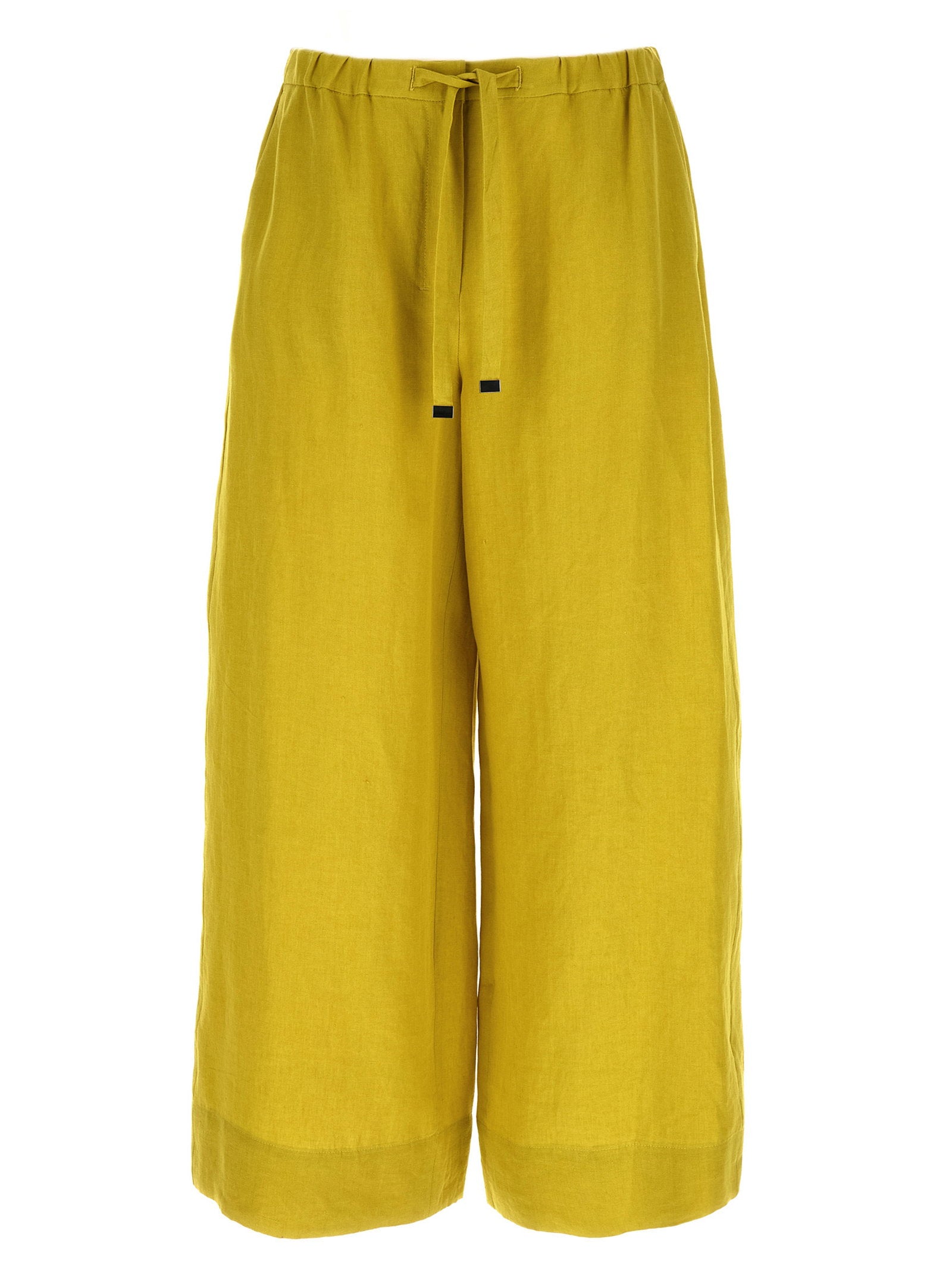 Max Mara 'S Smmaurora Trousers — Yellow