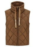 Max Mara The Cube Tregic Vest — Camel