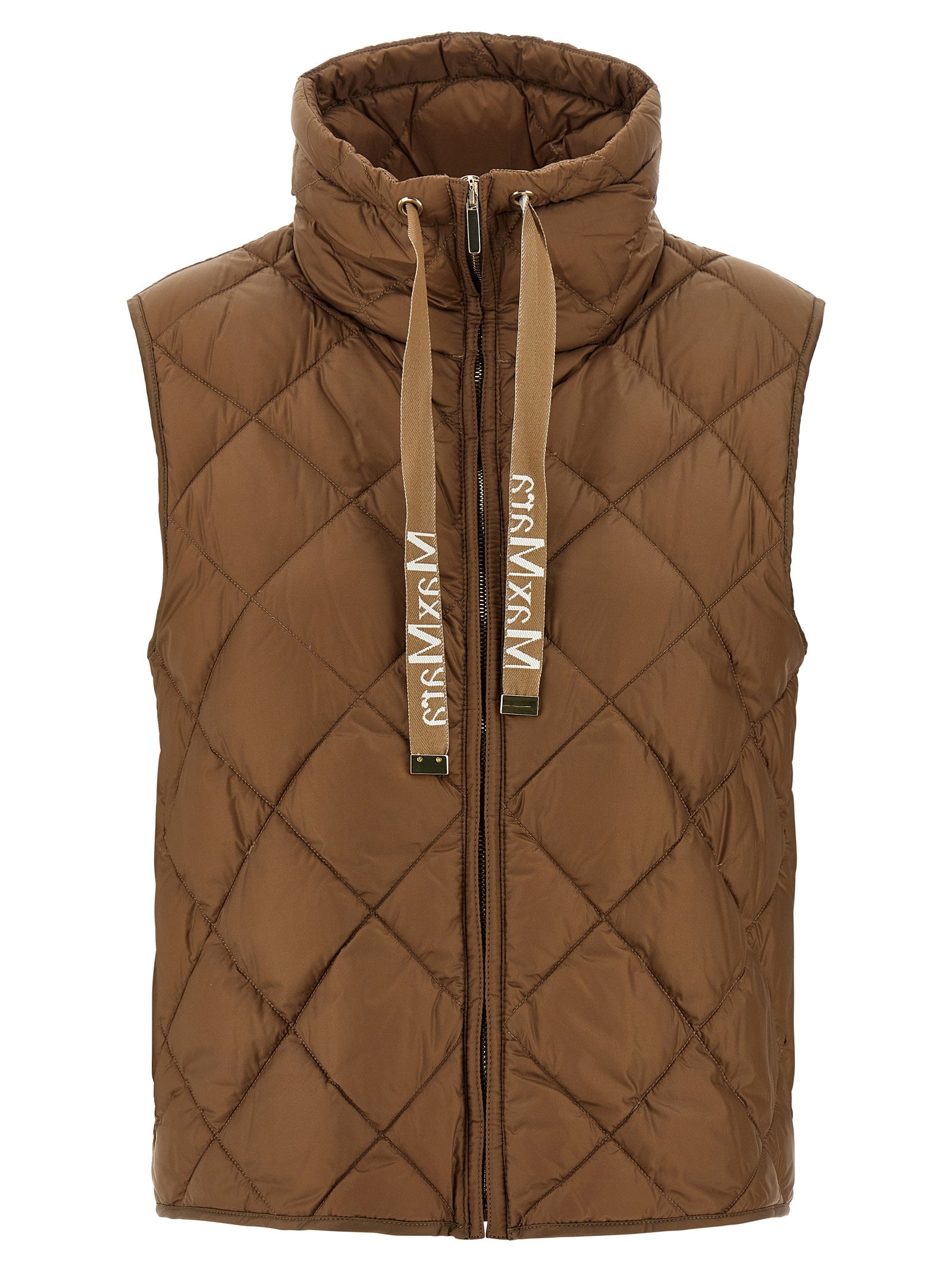 Max Mara The Cube Tregic Vest — Camel