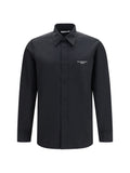 Givenchy Embroidered Poplin Shirt — Black