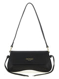 Twin Set Leather Shoulder Bag — Black
